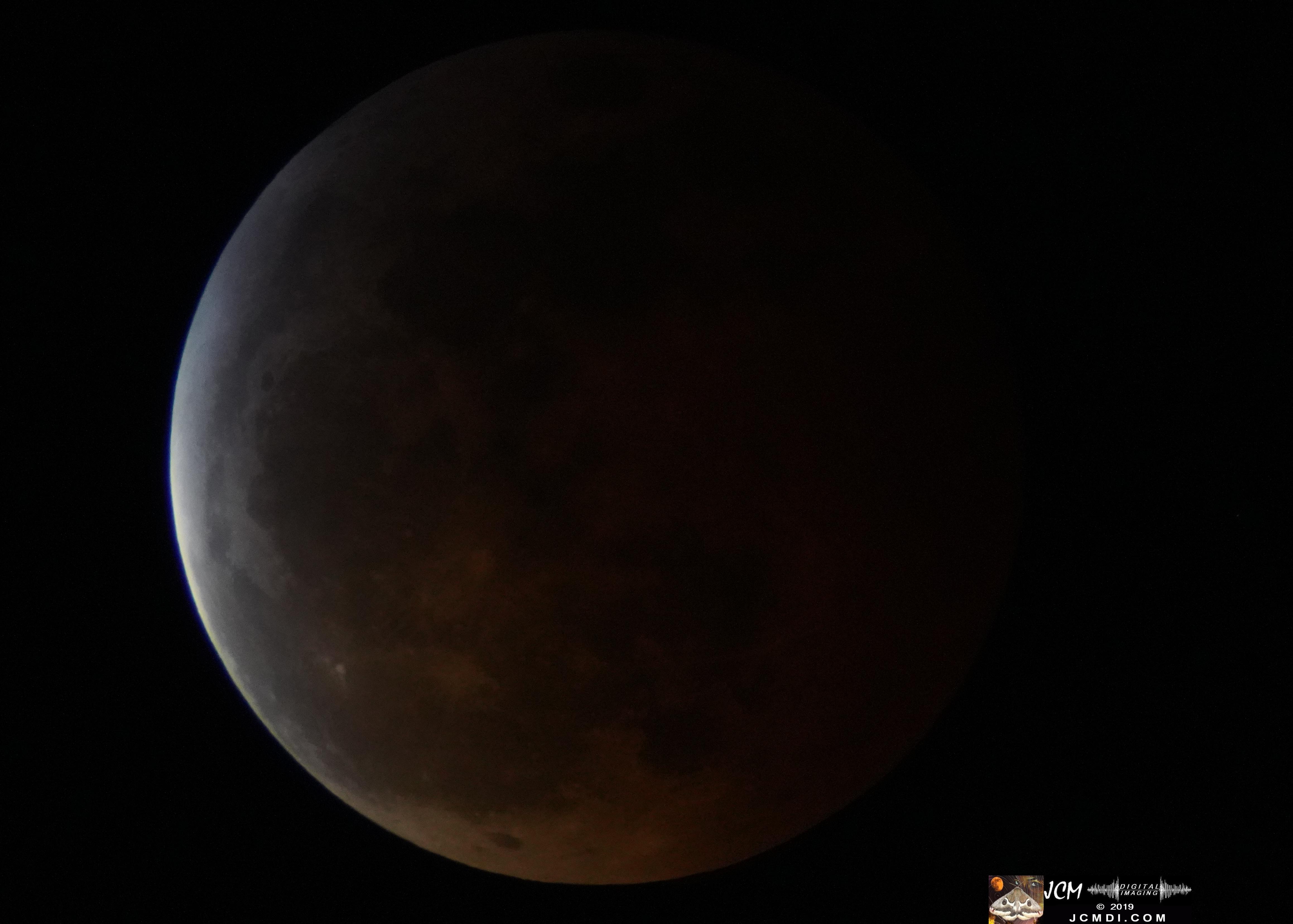 Super blood moon lunar Eclipse 1600mm Celestron